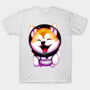 Happy dog, Astronaut dog T-Shirt